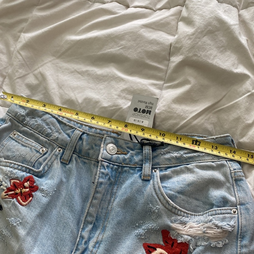 Top shop floral jeans - Picture 8 of 9